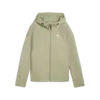 Puma EVOSTRIPE Full-Zip Hoodie Yeşil Kadın Sweatshirt