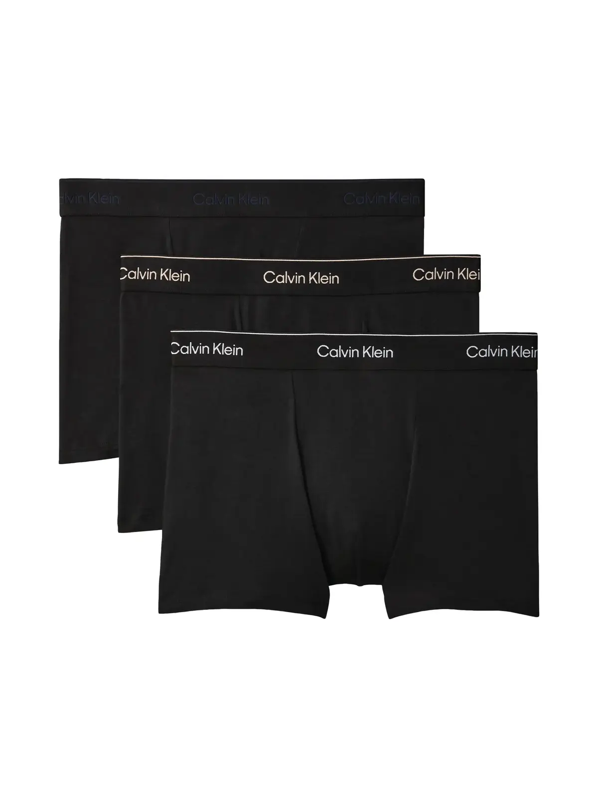 Calvin Klein RELAXED FIT TRUNK 3P Siyah Erkek 3lü Boxer