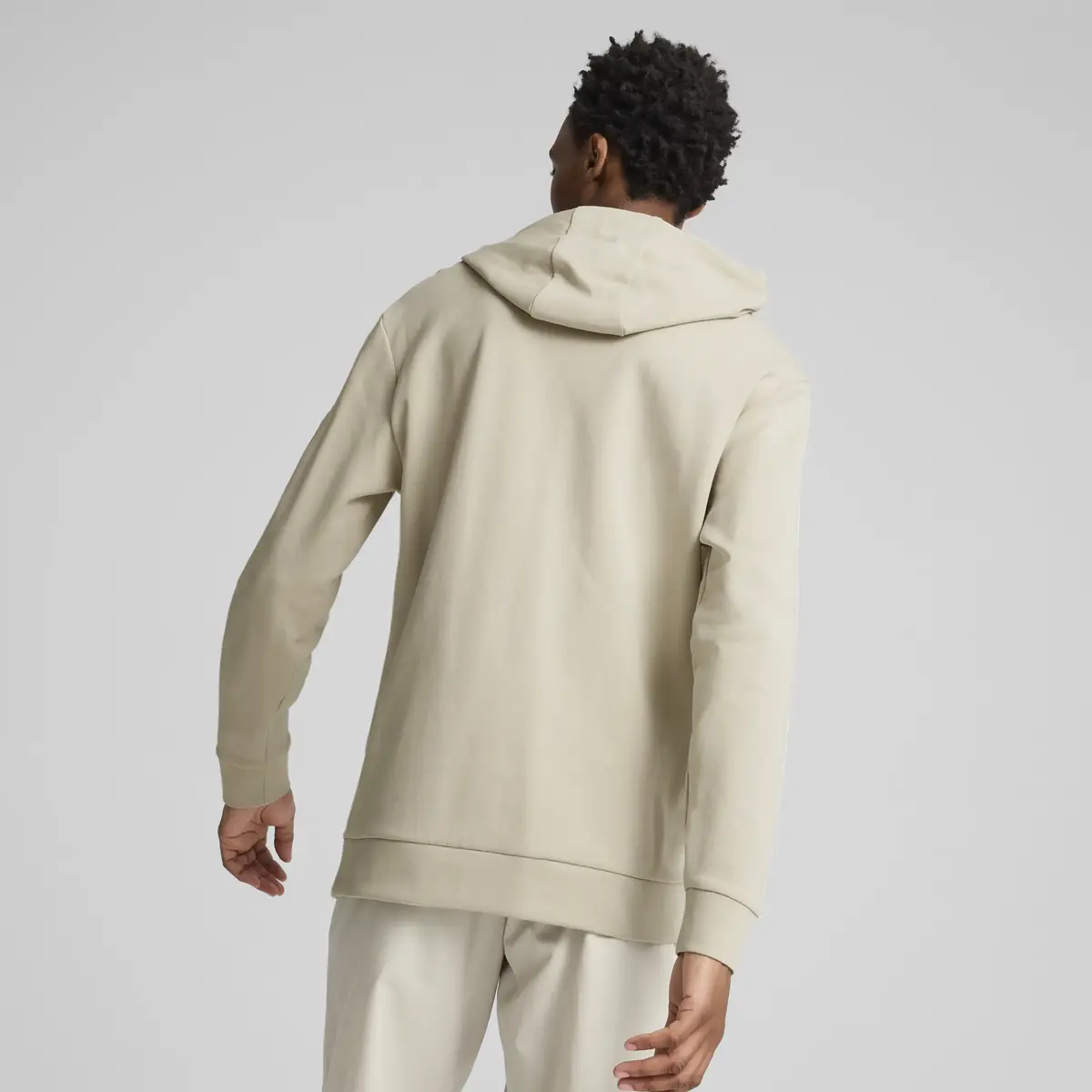 Puma RAD/CAL Hooded Half-Zip Bej Erkek Sweatshirt