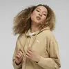 Puma HER Full-Zip Hoodie TR Bej Kadın Fermuarlı Sweatshirt