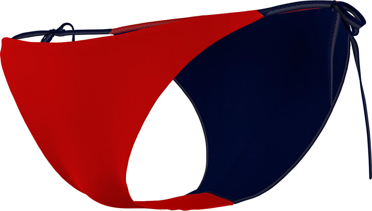 Tommy Hilfiger STRING SIDE TIE CHEE Kadın Kırmızı Bikini Altı