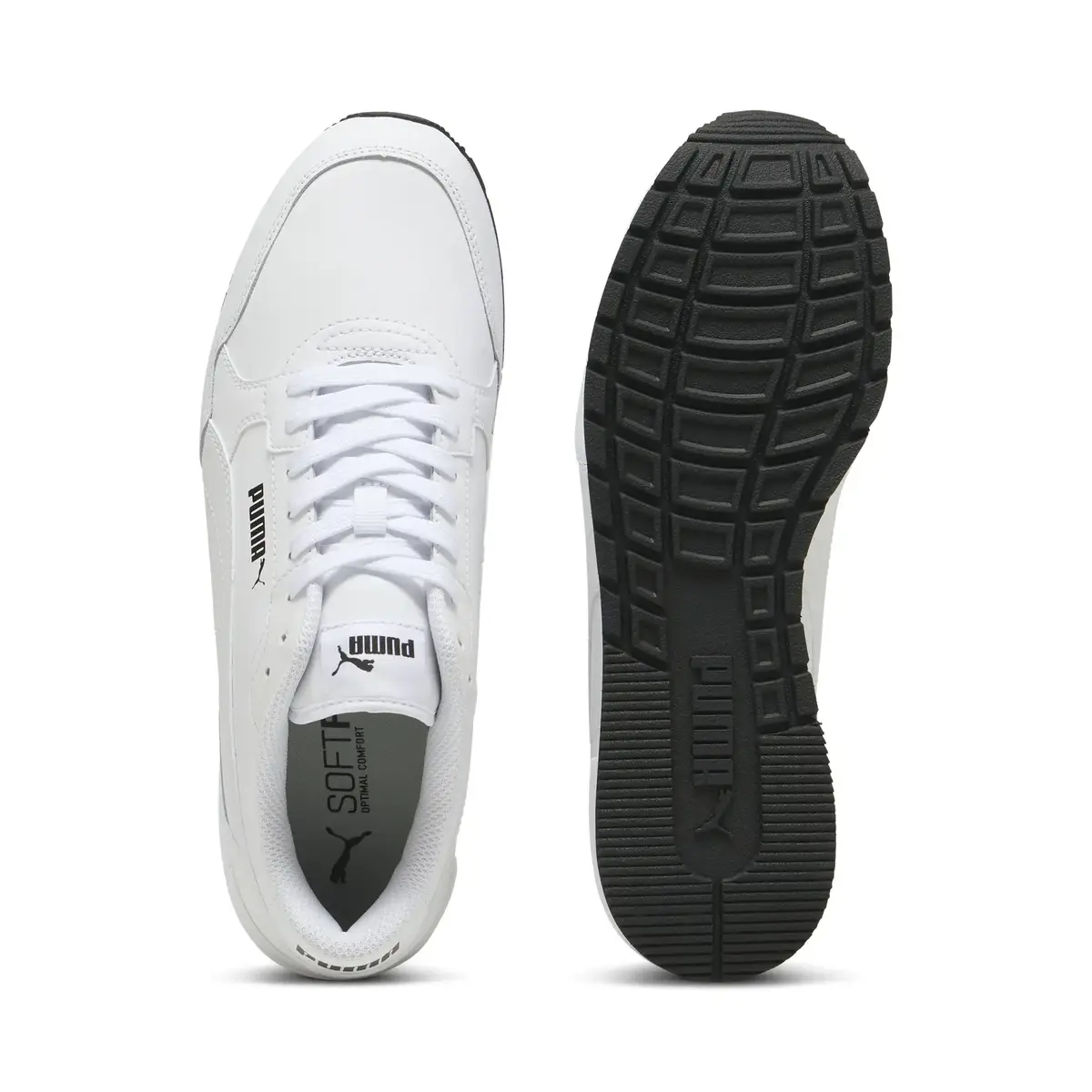 Puma ST Runner v4 L Beyaz Erkek Günlük Spor Ayakkabı