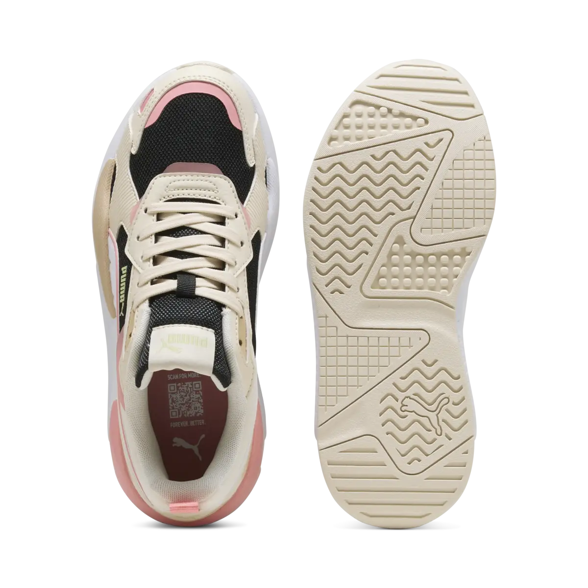 Puma X-Ray 3 Krem Unisex Spor Ayakkabı