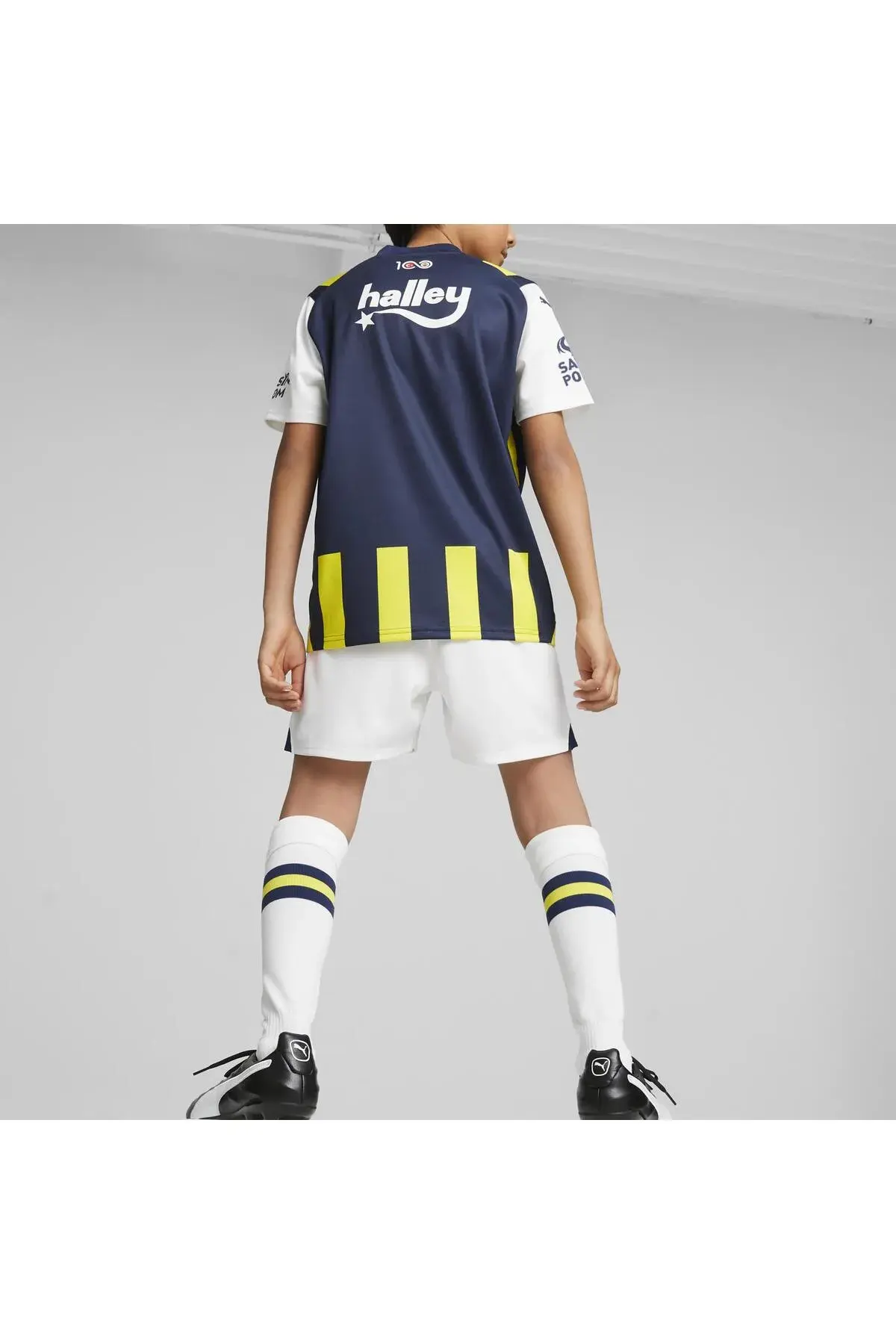 Puma FSK Home Jersey Jr Lacivert Çocuk Takım Forması