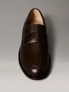 Calvin Klein ESS RUBBER BAND LOAFERS Kahverengi Erkek Loafer Ayakkabı