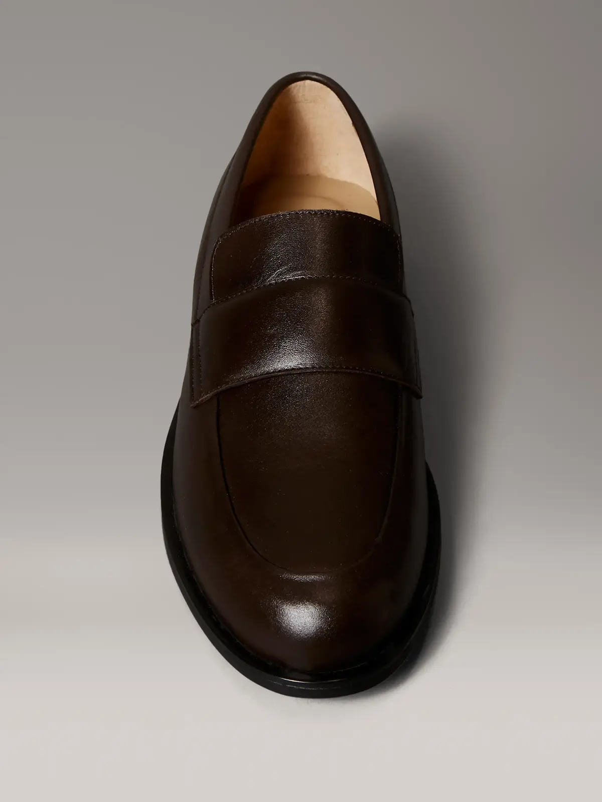 Calvin Klein ESS RUBBER BAND LOAFERS Kahverengi Erkek Loafer Ayakkabı
