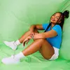 Puma Cali Dream Infuse Wns Puma White-Pristin Beyaz Kadın Günlük Spor Ayakkabı