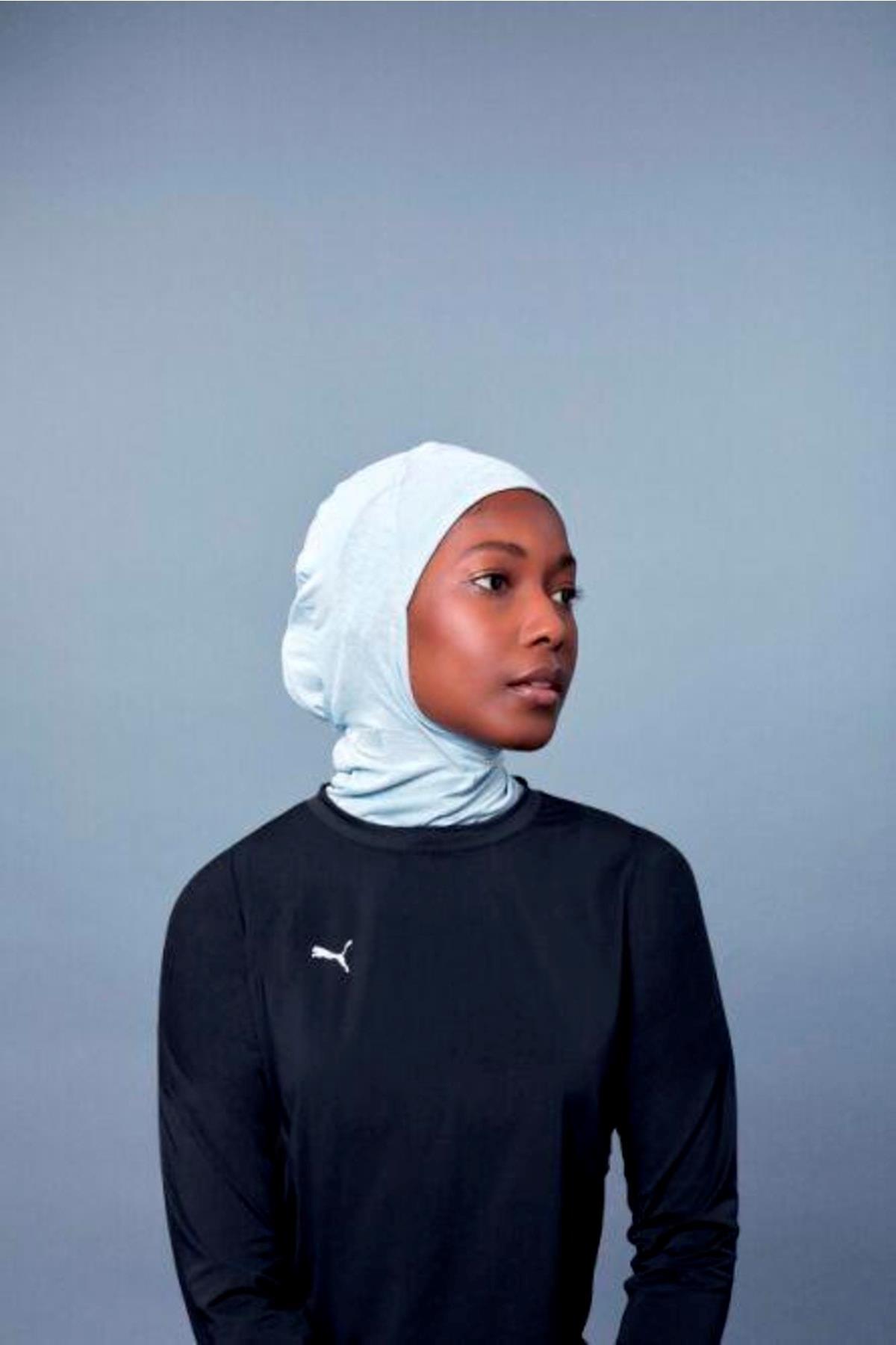 Puma Sports Hijab Platin Gri Unisex Hijab