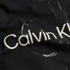 Calvin Klein GLOSSY MONOGRAM HOOD Kadın Siyah Hoodie