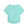 PUMA TROPICAL AOP TEE SHORT Mavi Kadın T-Shirt