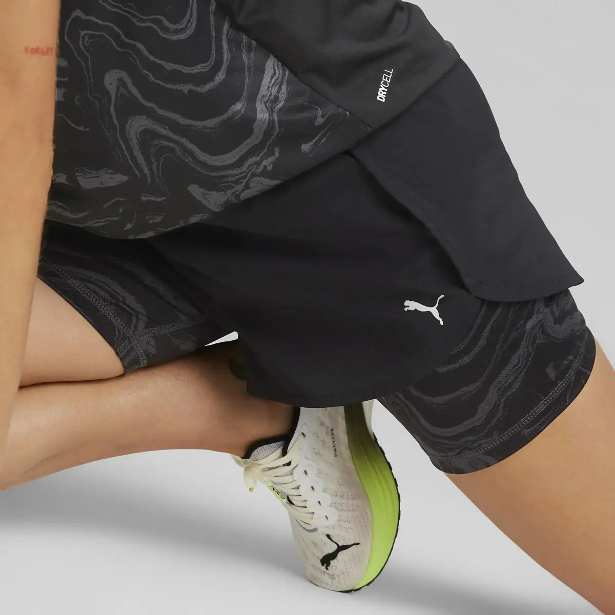Puma Run 2İn1 Woven Short W Siyah Kadın Şort