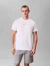Calvin Klein S/S CREW NECK Beyaz Erkek Tişört