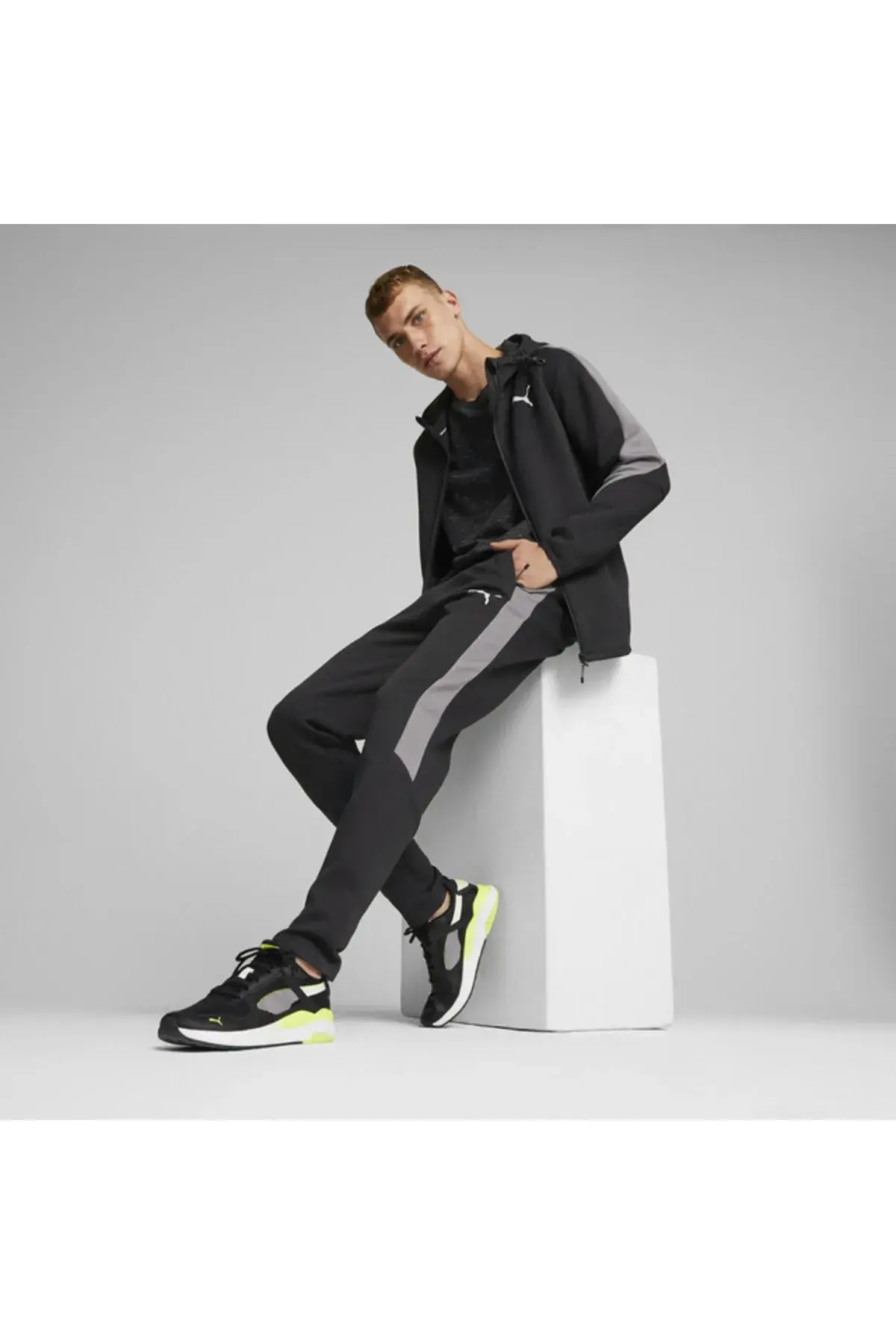 Puma Evostripe Pants Siyah Erkek Eşofman Altı