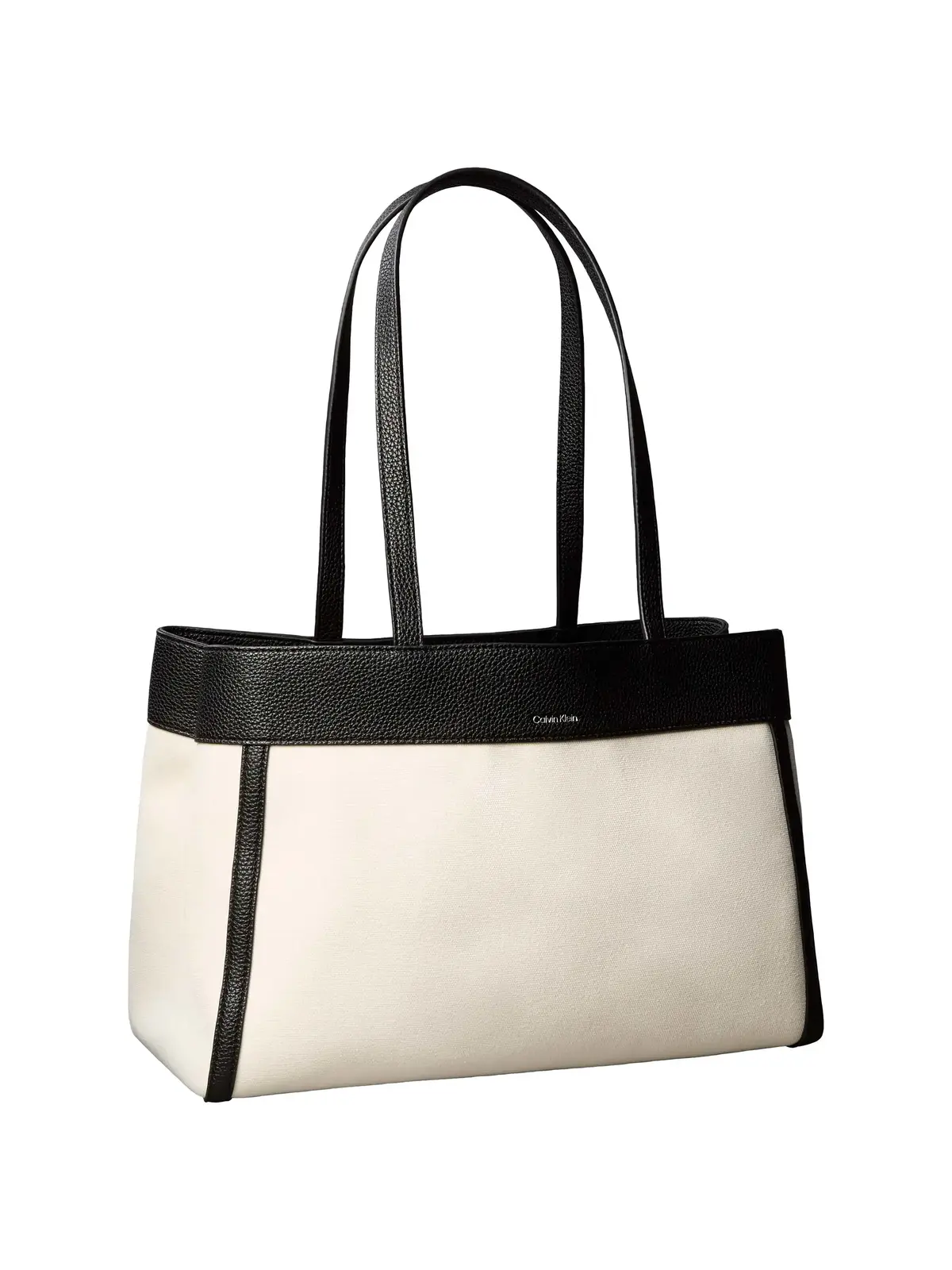 Calvin Klein CK CANVAS MEDIUM TOTE Siyah Orta Boy Tote Çanta