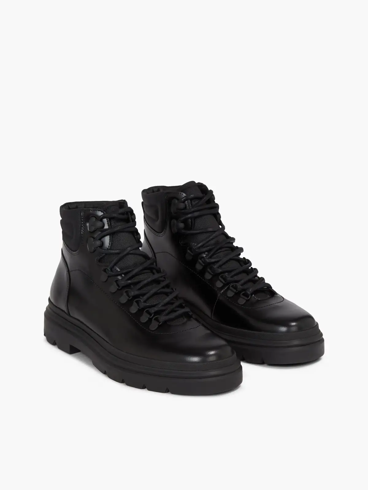 Calvin Klein LACE UP BOOT Erkek Siyah Bot