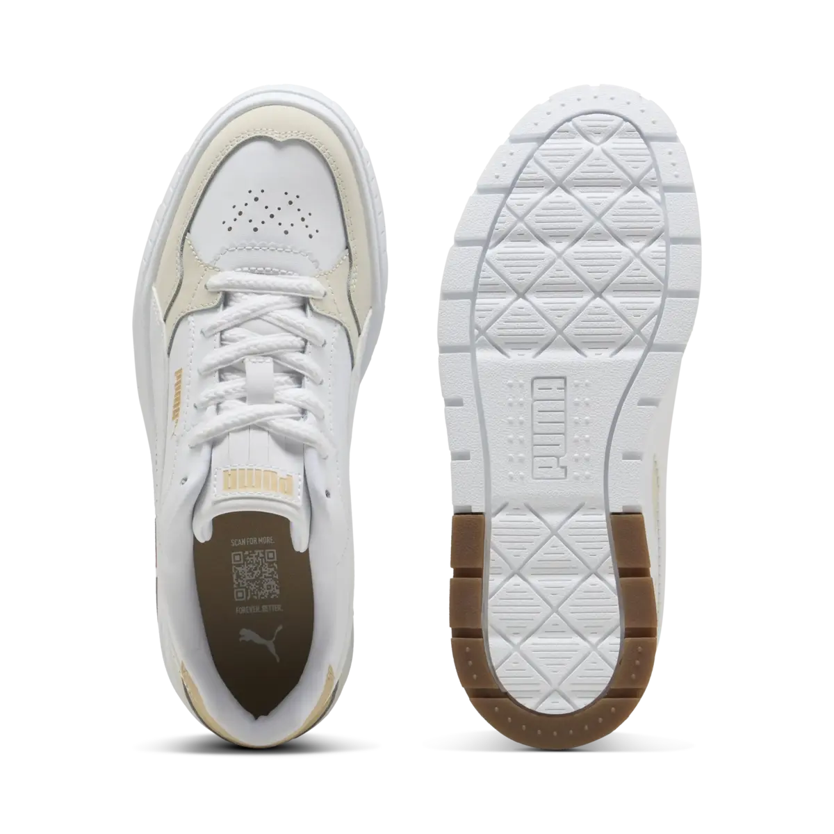 Puma Karmen II Idol Bold Elegance Beyaz Kadın Spor Ayakkabı & Sneaker