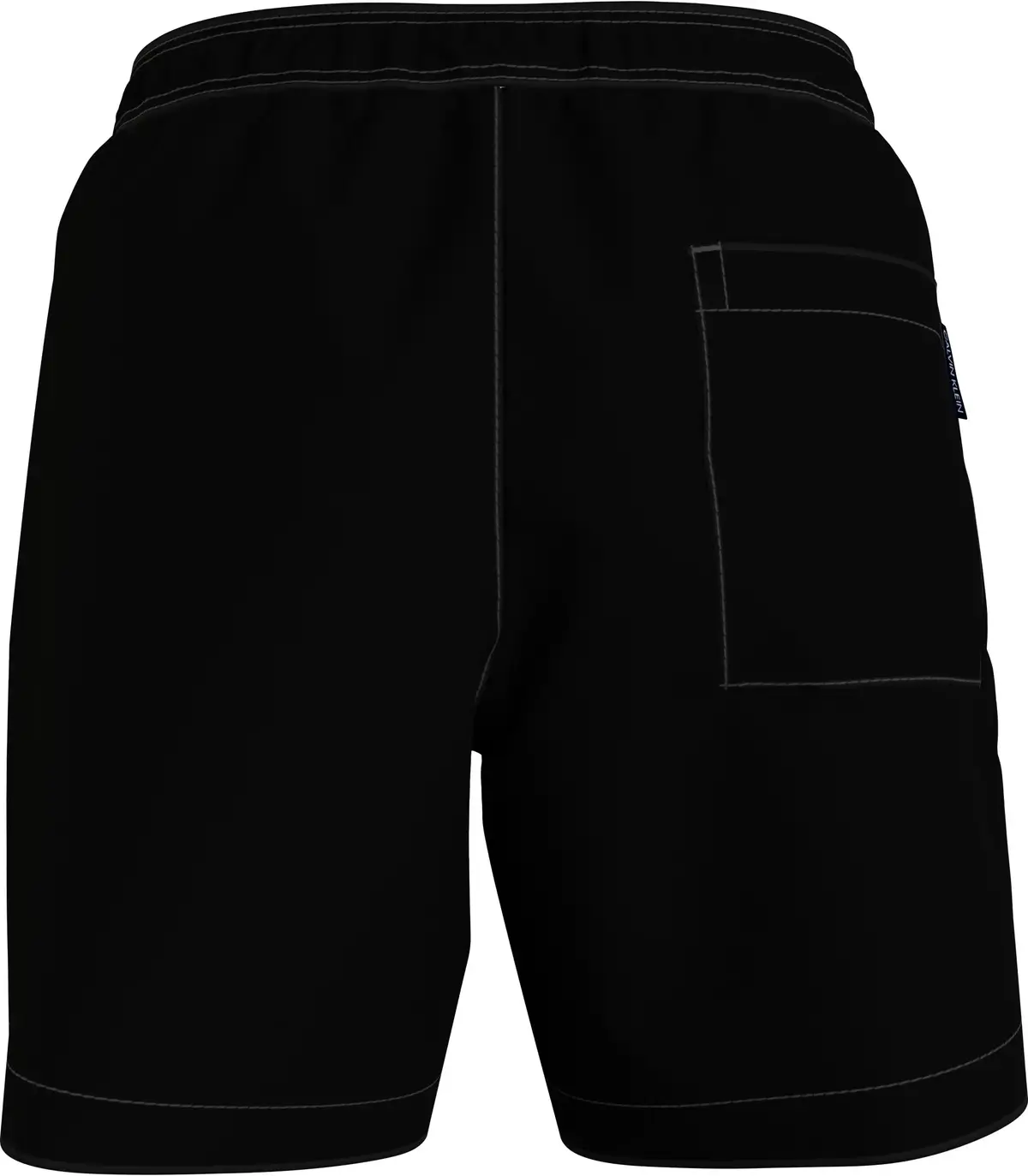 Calvin Klein MEDIUM DRAWSTRING Erkek Siyah Deniz Şortu