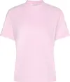 Calvin Klein SS 20s CLASSIC LOGO TEE Kadın Pembe T-Shirt