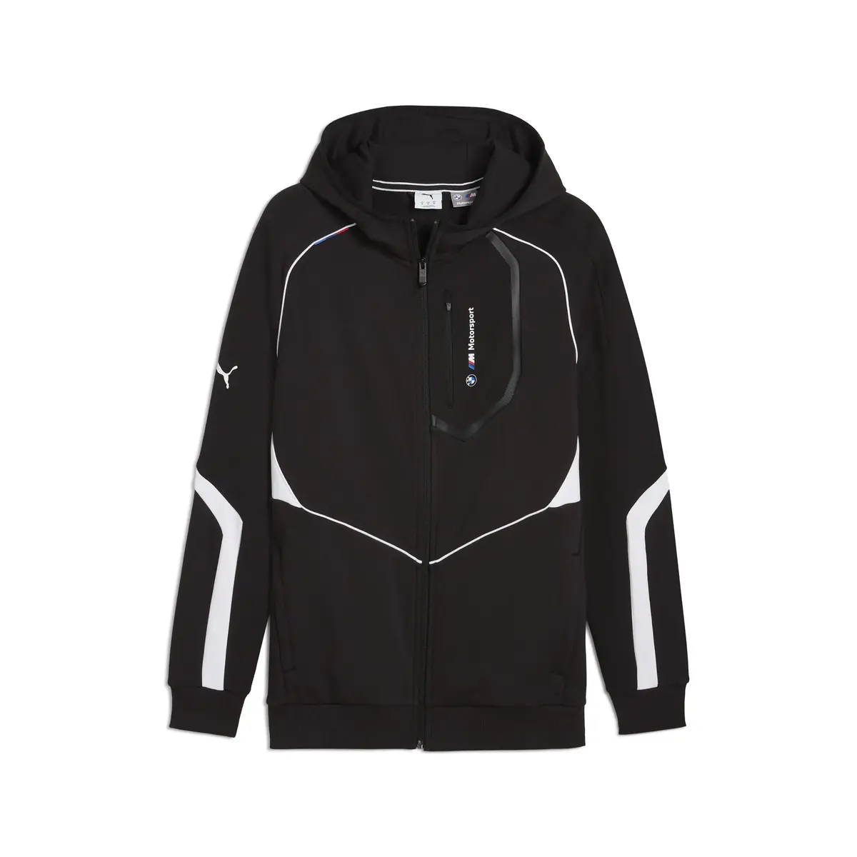 PUMA BMW MMS HOODED SWEAT JACKET Siyah Erkek Ceket