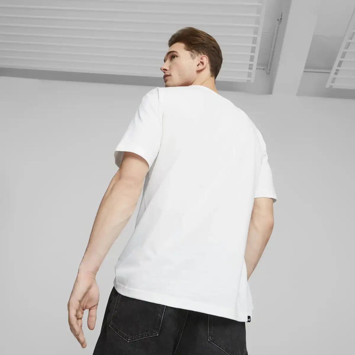 Puma RAD/CAL Tee Beyaz Erkek/Unisex T-Shirt
