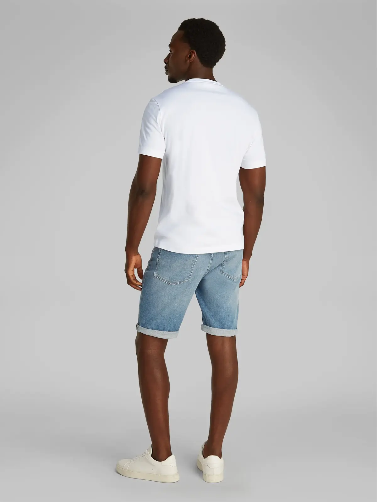 SATIN BONDED LOGO T-, YAF