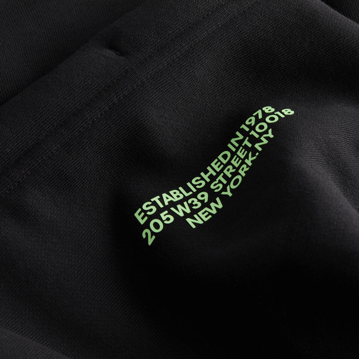 Calvin Klein HYPER REAL LANDSCAPE Erkek Siyah Hoodie