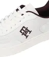 Tommy Hilfiger TH HERITAGE SNEAKER, 0K6 Beyaz Kadın Spor Ayakkabı & Sneaker