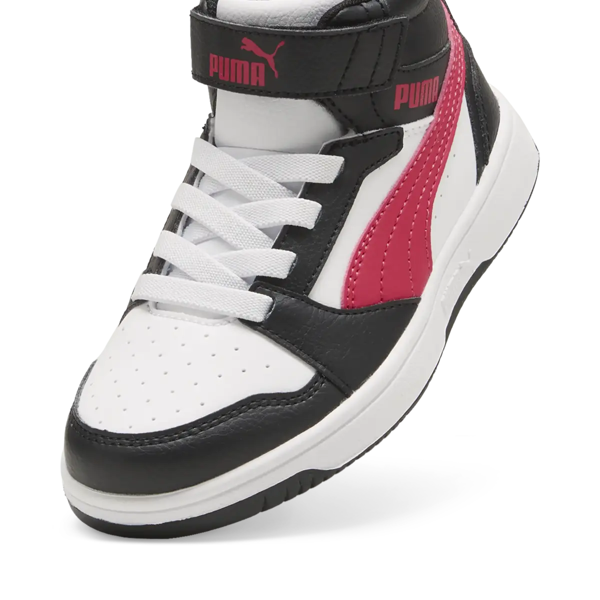 Puma Rebound V6 Mid AC+ PS Siyah Çocuk Spor Ayakkabı