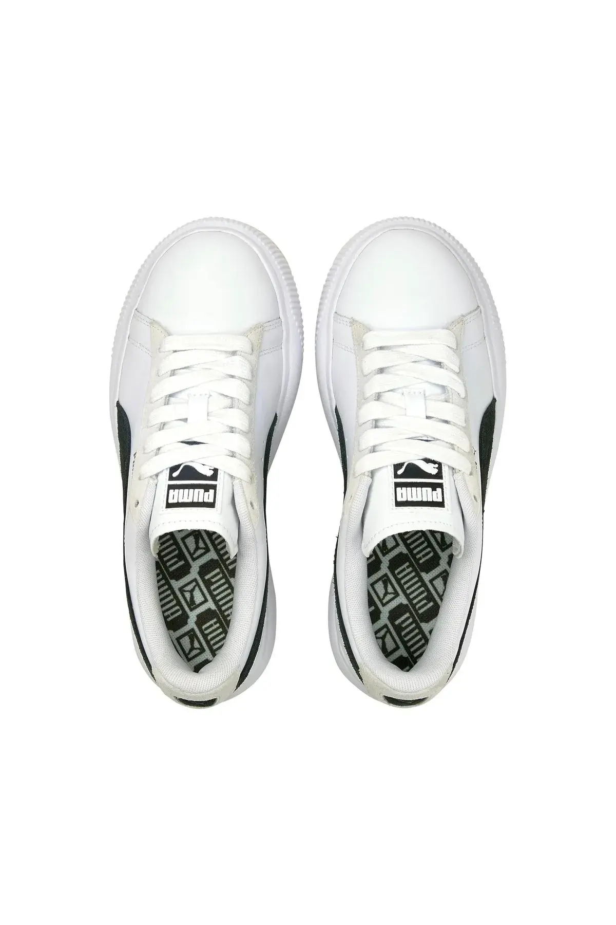 Puma Suede Mayu Mix Wn S Beyaz-Siyah Kadın Günlük Spor Ayakkabı