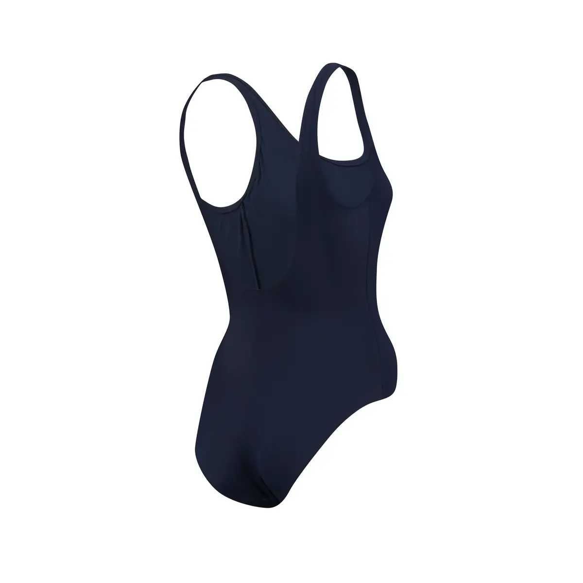 Puma SWIM WOMEN SWIMSUIT 1P navy Siyah Kadın Mayo