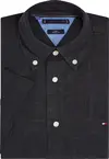 Tommy Hilfiger PIGMENT DYED LINEN R, BDS Siyah Erkek Gömlek