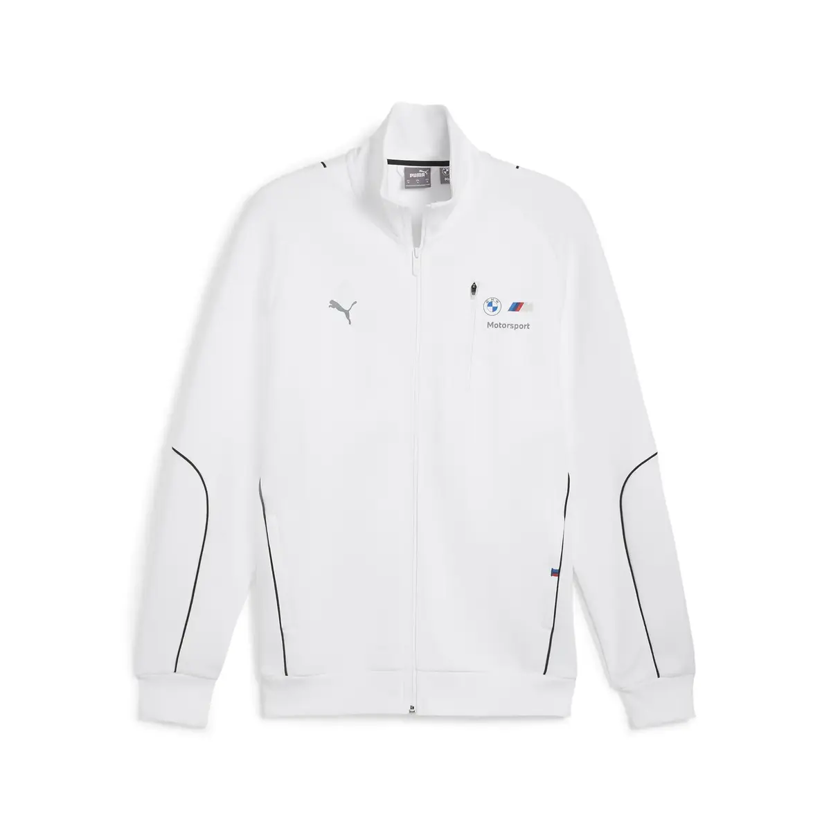Puma BMW MMS SWEAT JKT Beyaz Erkek Sweatshirt