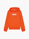 Calvin Klein SMALL BLOCK LOGO HOO Erkek Turuncu Hoodie