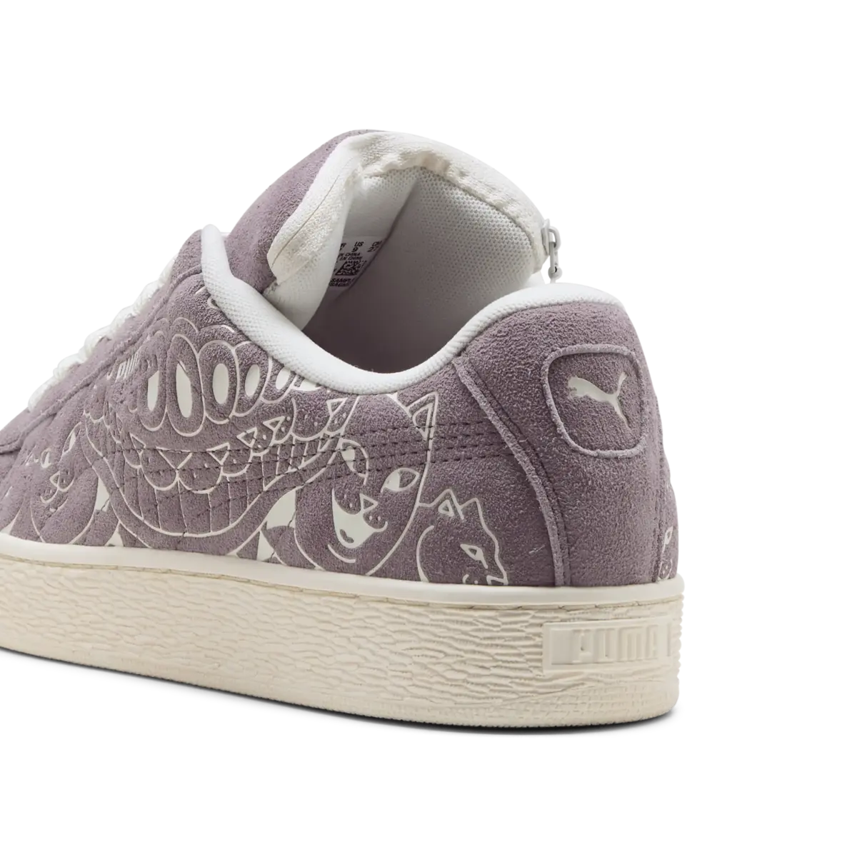 Puma Suede XL RIPNDIP Mor Erkek Günlük Spor Ayakkabı
