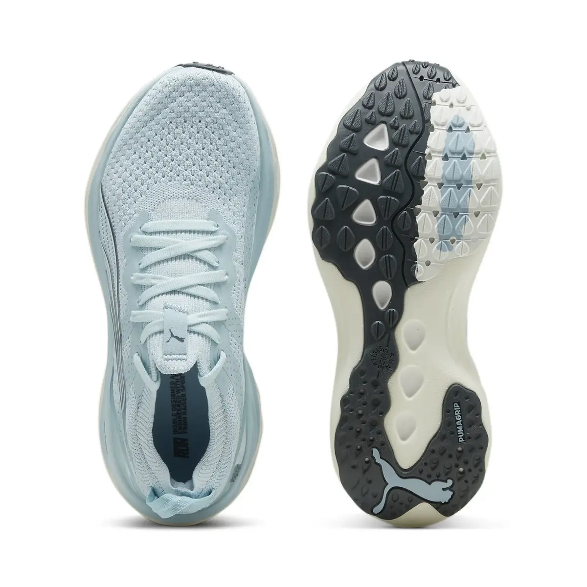 Puma ForeverRun Nitro Knit Wns Açık Mavi Kadın Yürüyüş ve Koşu Ayakkabısı