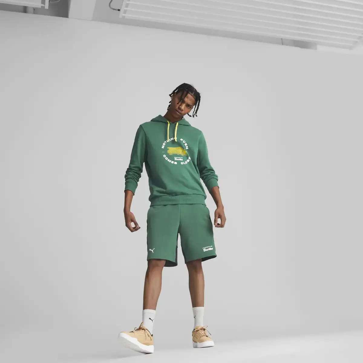 Puma PL Sweat Shorts Vine Vine Erkek/Unisex Günlük Şort