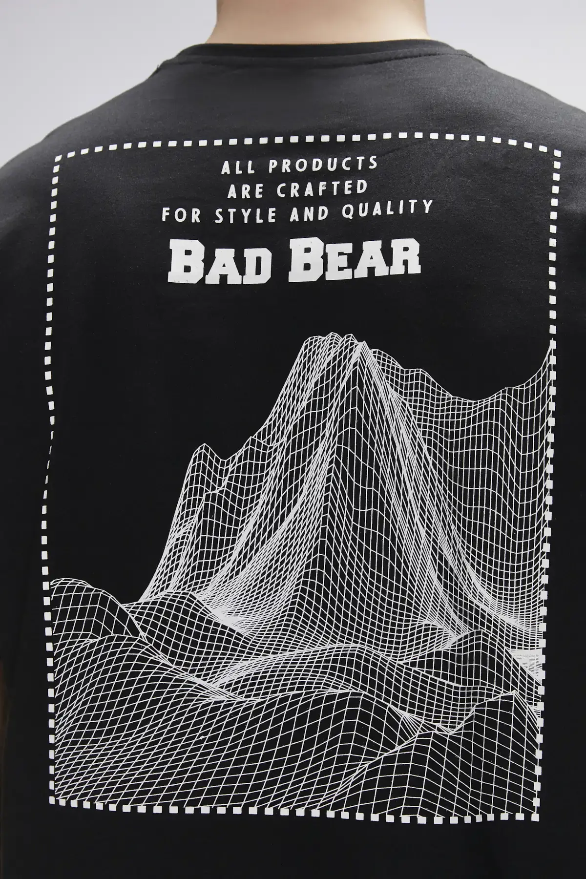 BAD BEAR EDDY T-SHIRT Erkek Siyah T-Shirt
