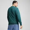 Puma SQUAD Crew Yeşil Erkek Sweatshirt