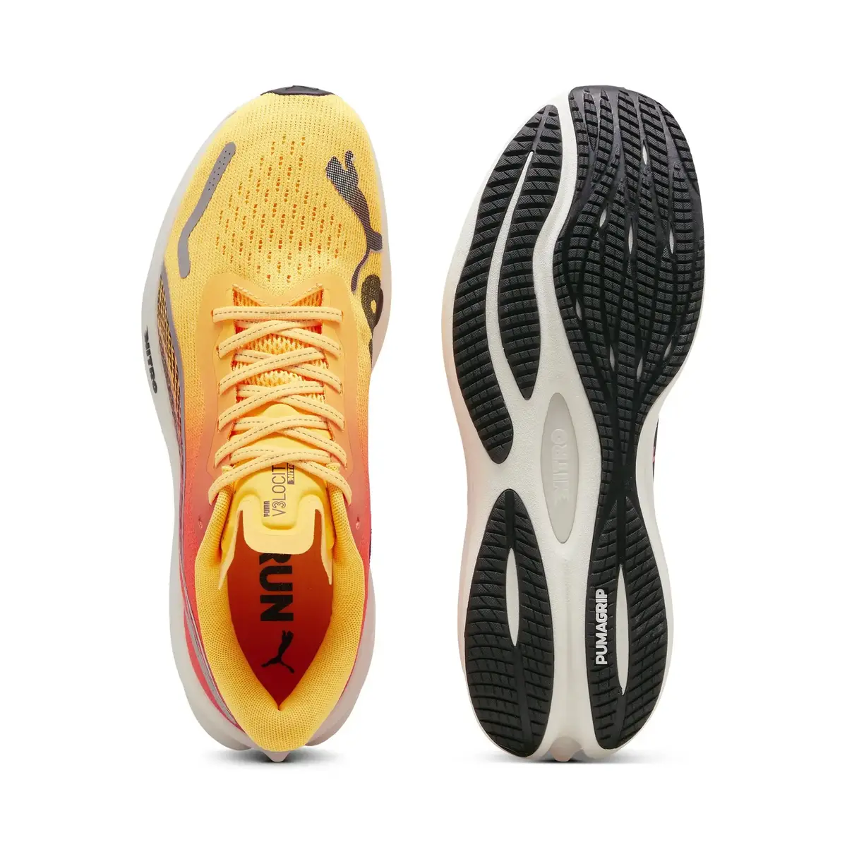 Puma Velocity NITRO 3 Turuncu Erkek Yürüyüş ve Koşu Ayakkabısı