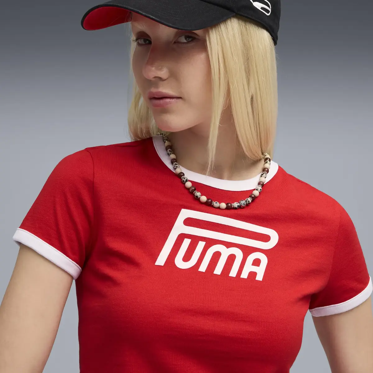 Puma FUTURE.PUMA.ARCHIVE Tee Kırmızı Kadın T-Shirt