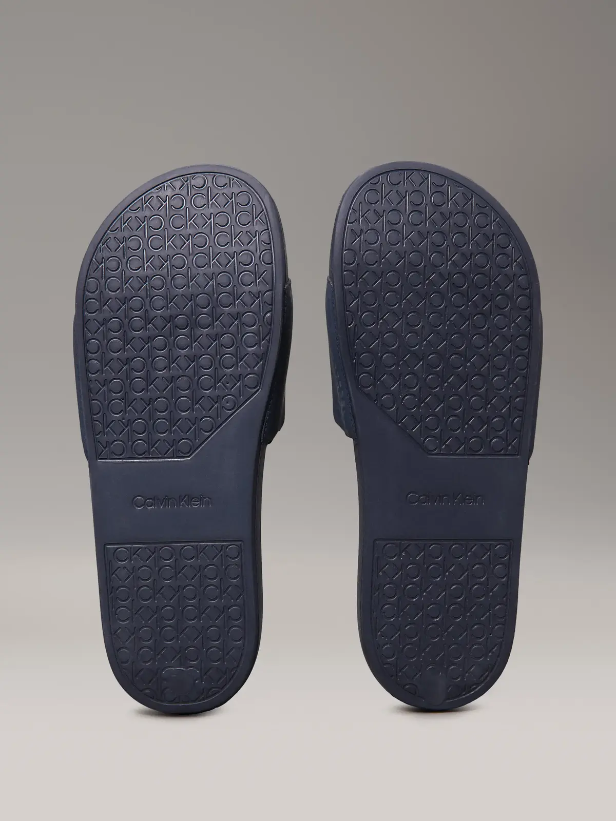 Calvin Klein POOL SLIDE W/ CK SQU Lacivert Unisex Terlik