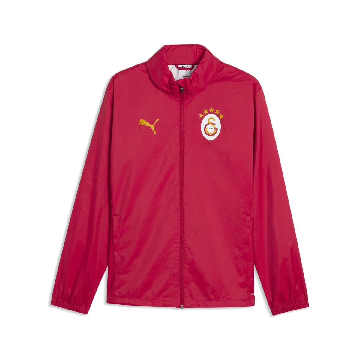 Puma GSK All-Weather Jacket Kırmızı Erkek Kapüşonlu Yağmurluk