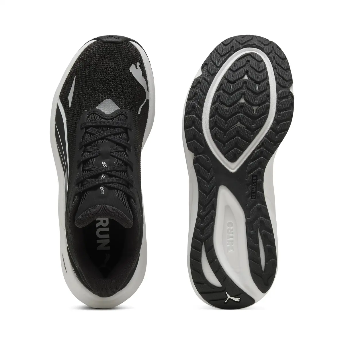 Puma Electrify NITRO 4 Wns Siyah Kadın Yürüyüş ve Koşu Ayakkabısı
