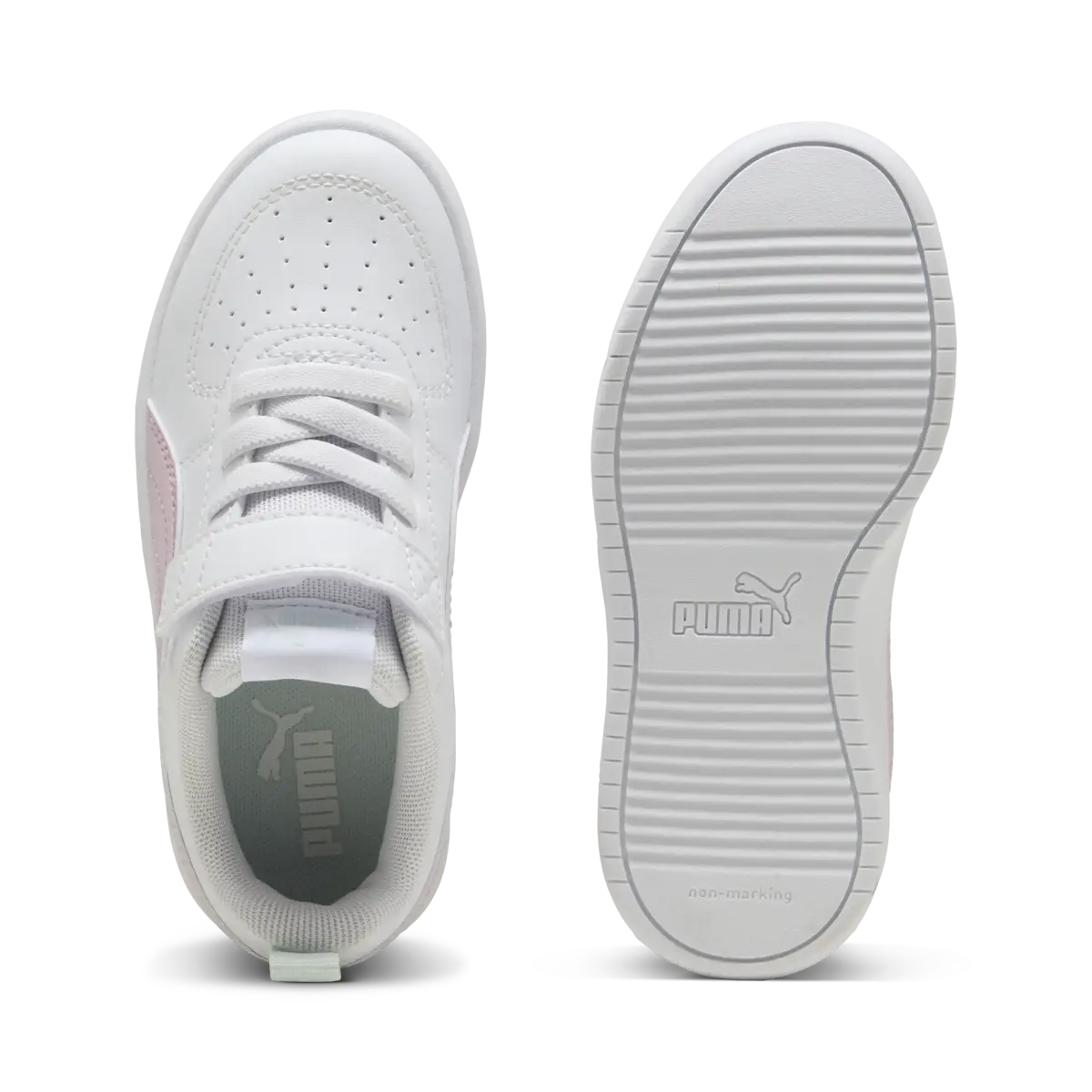 Puma Rickie AC+ PS Beyaz Çocuk Spor Ayakkabı