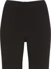 Calvin Klein Tailored Knit Pull On Flare Pant Kadın Siyah Pantolon