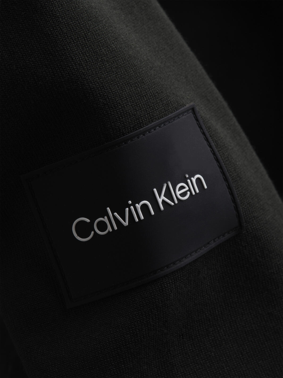 Calvin Klein MIX MEDIA NYLON INTE Erkek Siyah Hoodie