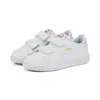 Puma Smash V2 Metallics V Ps Beyaz Kız Çocuk Günlük Spor Ayakkabı