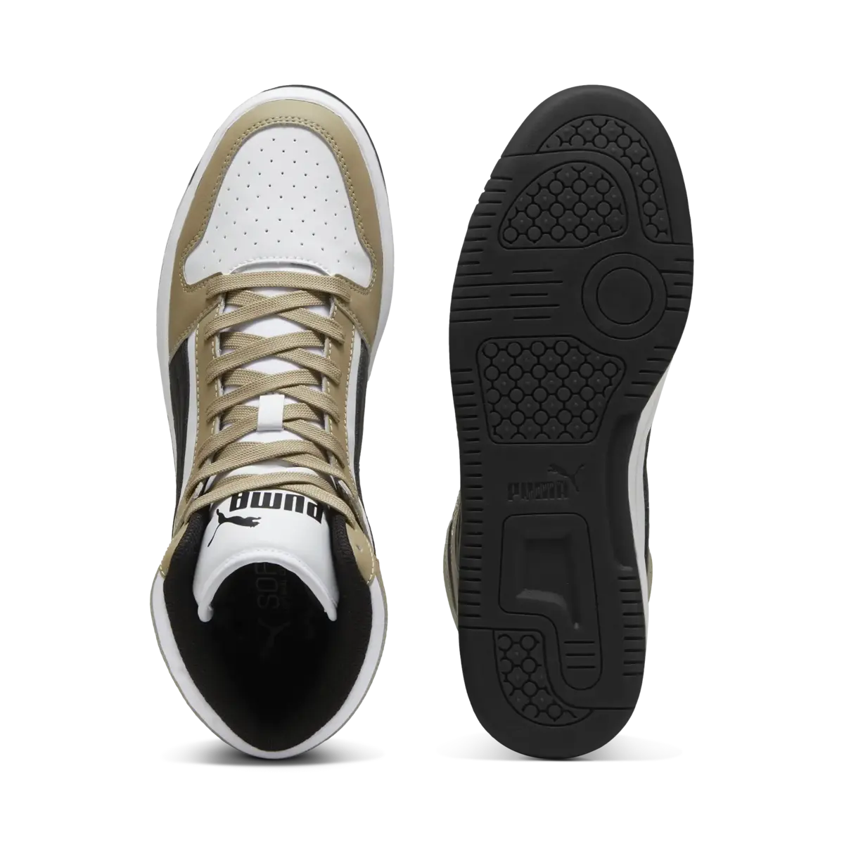 Puma Rebound LayUp SL Bej Erkek Spor Ayakkabı