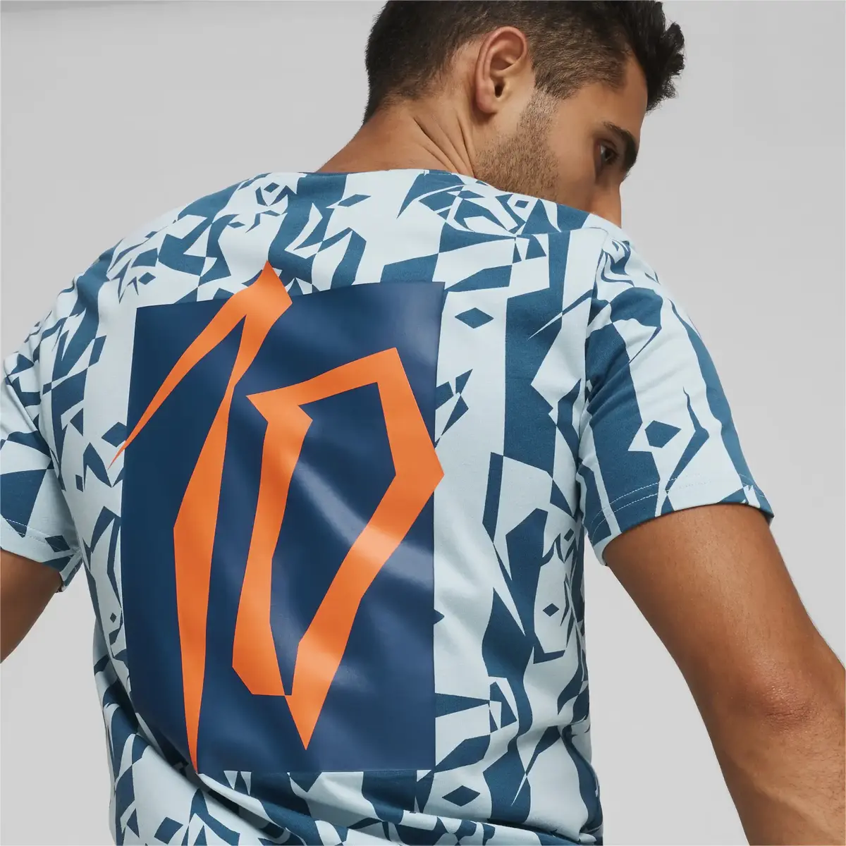 Puma Neymar JR Logo Tee Lacivert Erkek T-Shirt