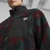 Puma Downtown AOP Sherpa Jacket Siyah Erkek Ceket